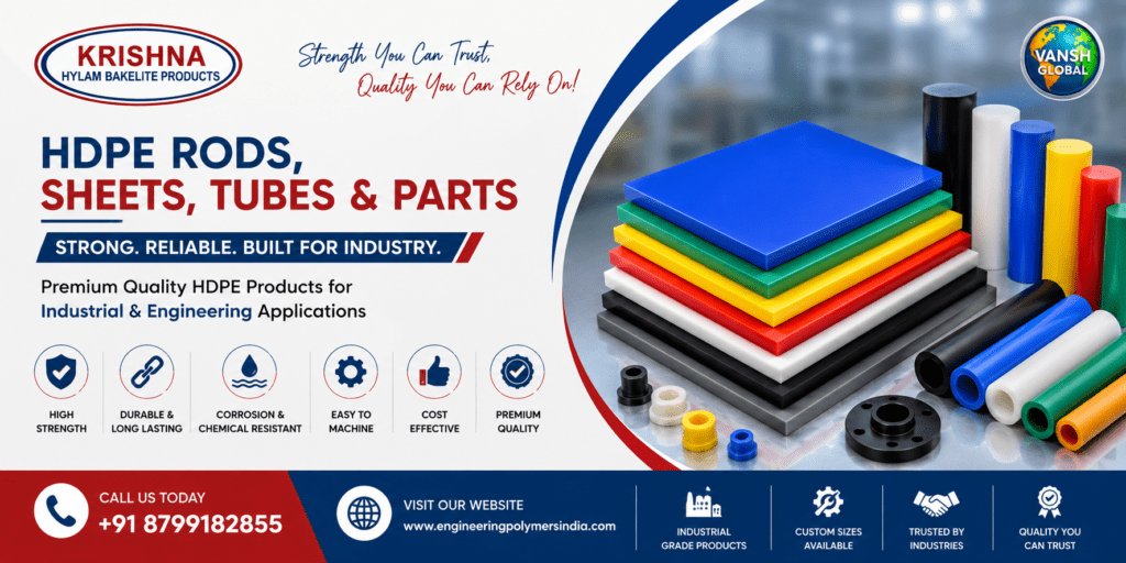 HDPE Rods Sheets and Tubes And Parts