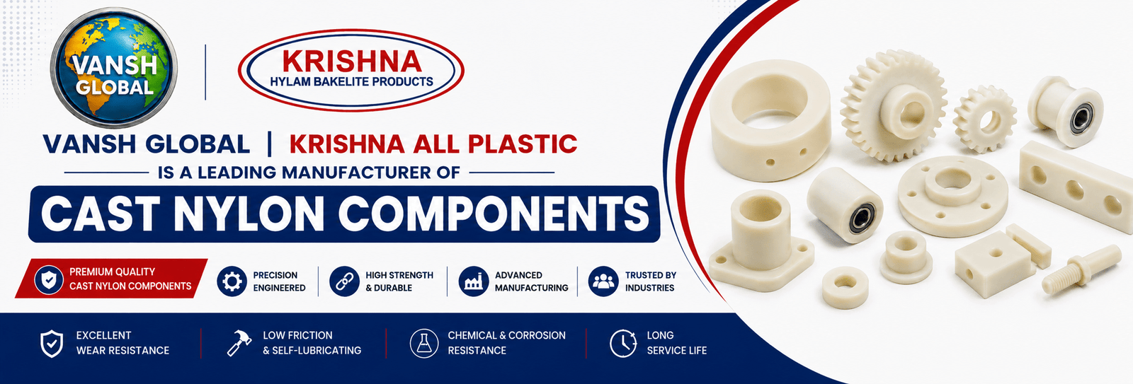 Cast Nylon Components banner