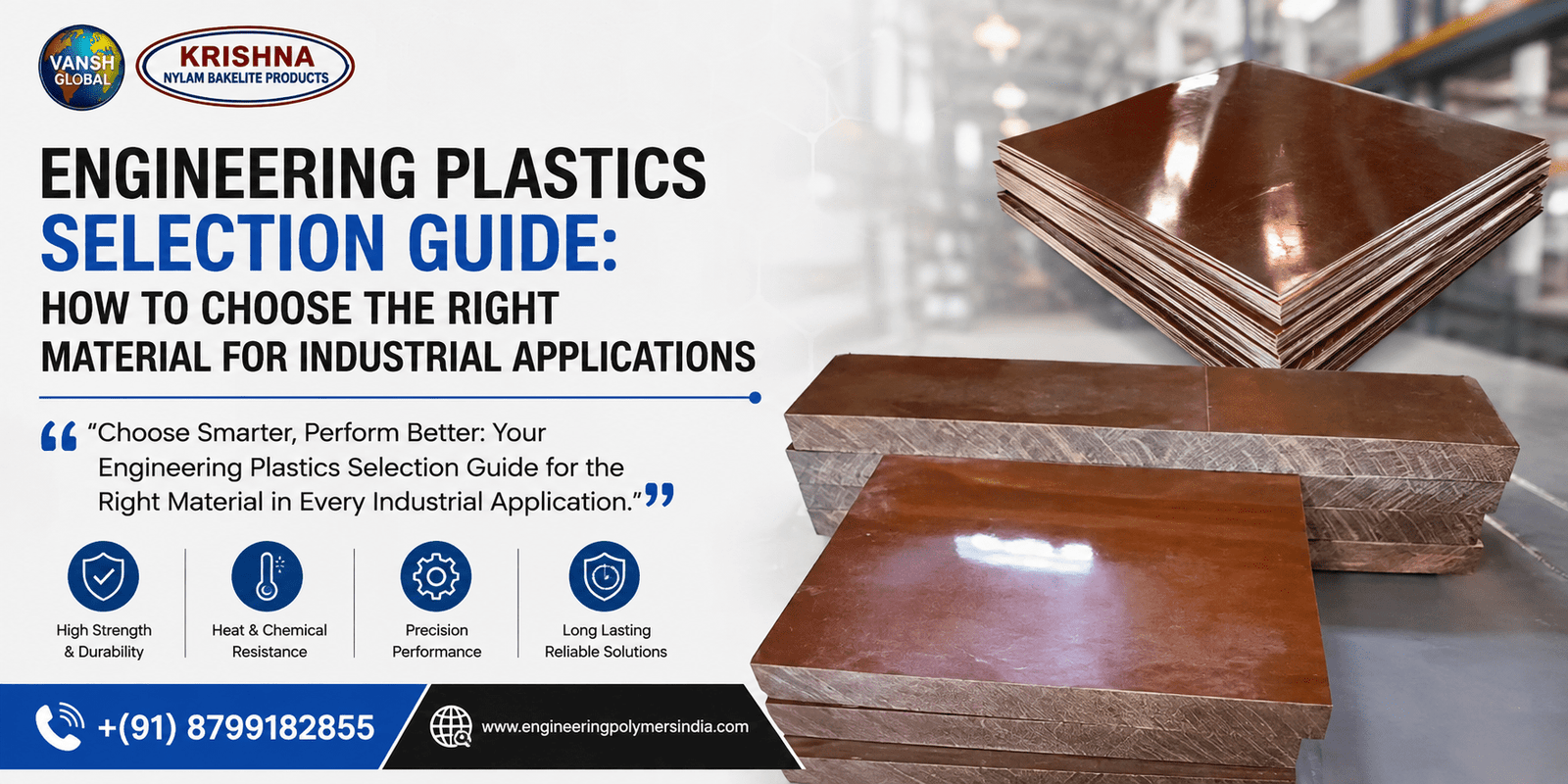Engineering Plastics Selection Guide: How to Choose the Right Material for Industrial Applications