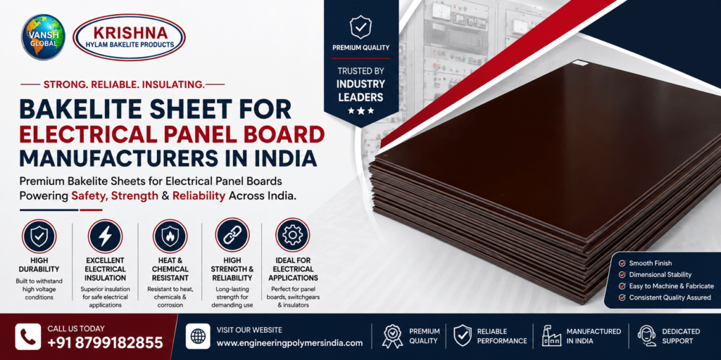 Bakelite Sheet For Electrical Panel Board Manufacturers in India