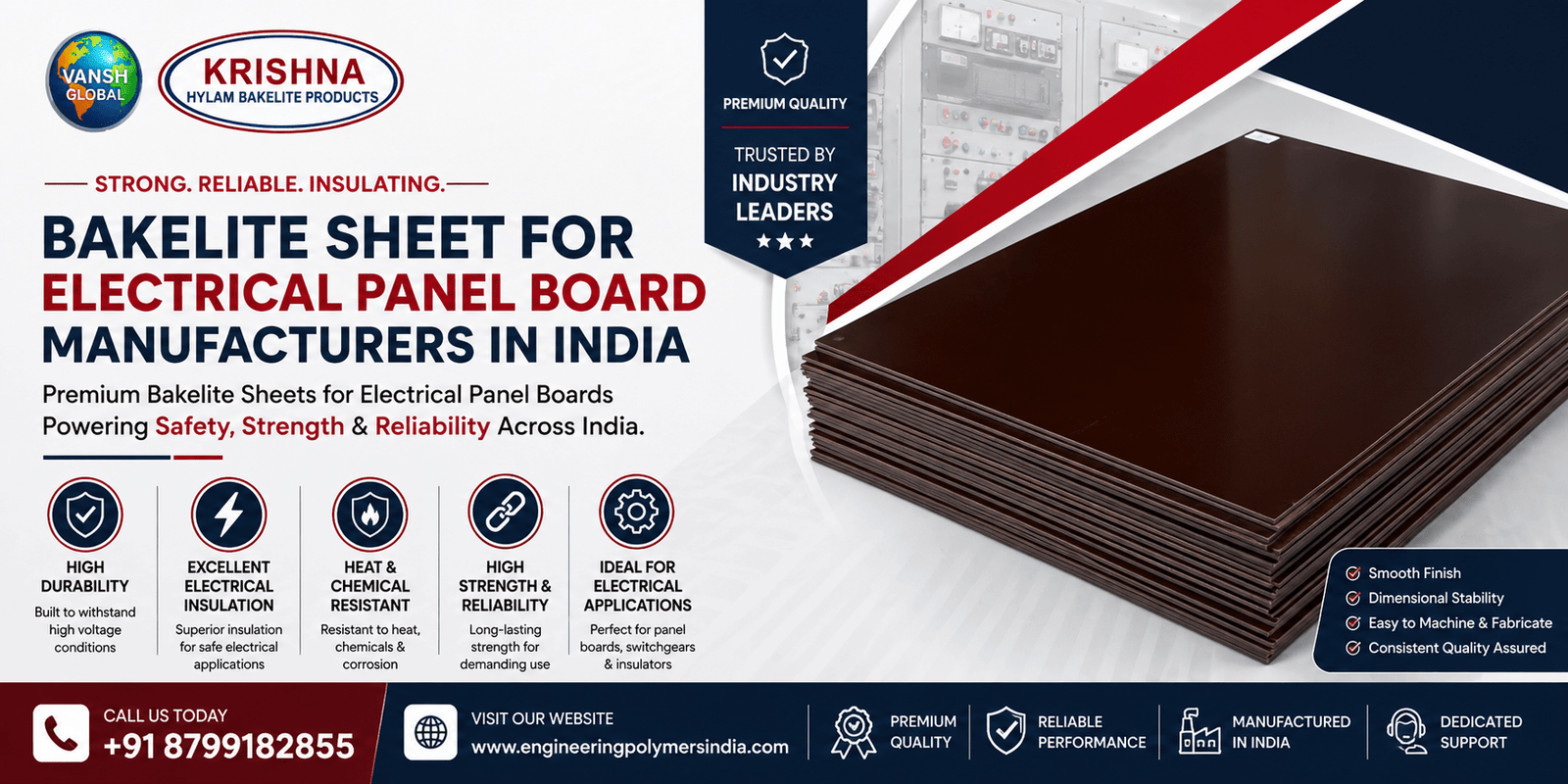 Bakelite Sheet For Electrical Panel Board Manufacturers in India