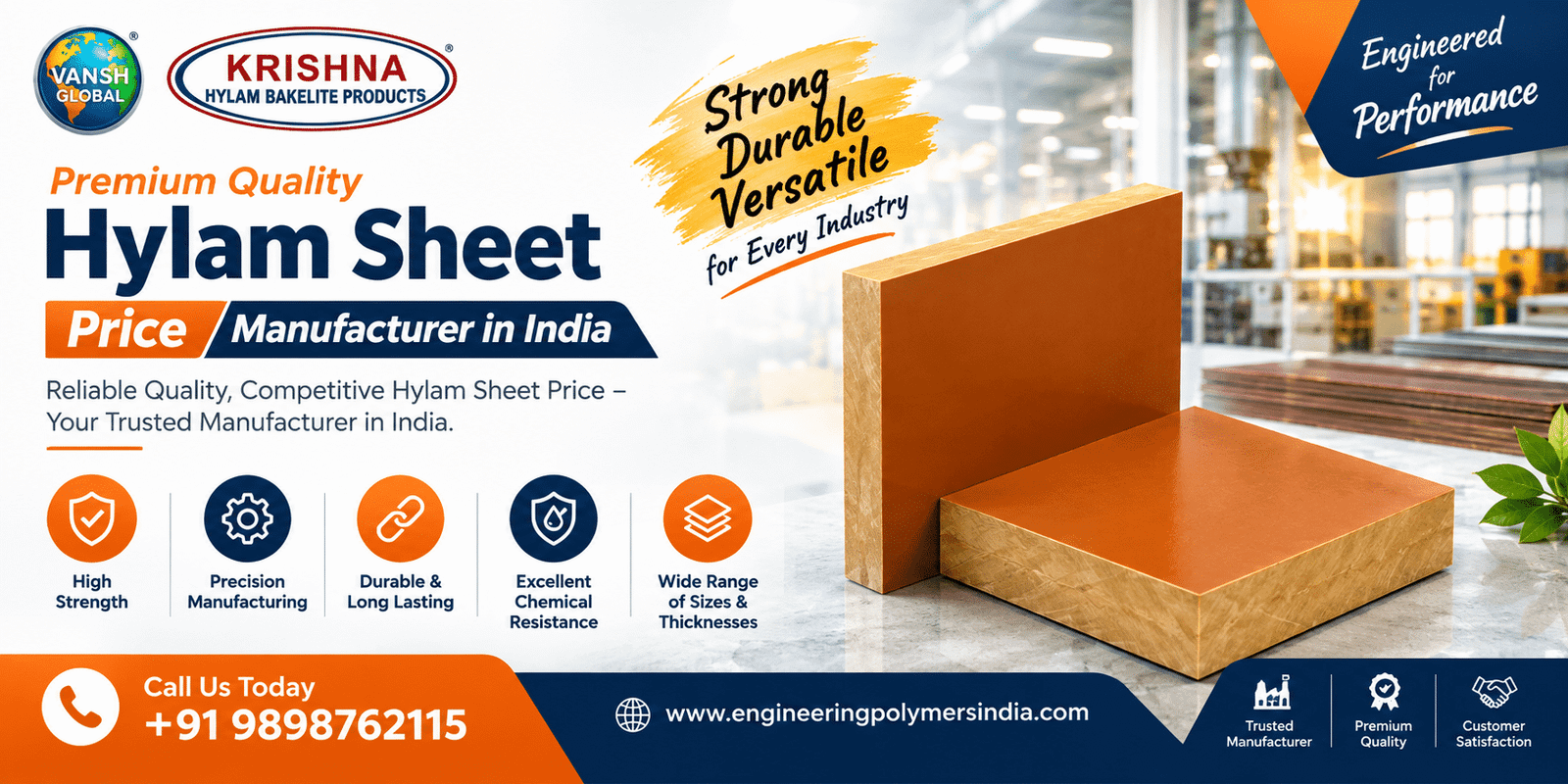 Hylam Sheet Price Manufacturer in India